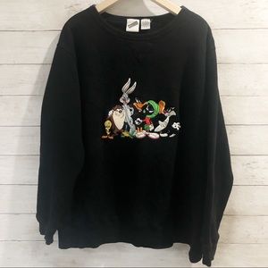COPY - Vintage 1999 Embroidered Looney Tunes Sweatshirt